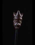 Amulette Ikhoko en bois - Pende - RDC Zaire