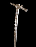 Zendé massue en fonte d'aluminium - Mossi - Burkina Faso - Objets de regalia