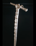 Zendé massue en fonte d'aluminium - Mossi - Burkina Faso - Objets de regalia