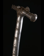 Zendé massue en fonte d'aluminium - Mossi - Burkina Faso - Objets de regalia