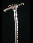 Zendé massue en fonte d'aluminium - Mossi - Burkina Faso - Objets de regalia