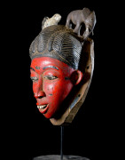 Masque Seli rouge - Gouro - Côte d'Ivoire