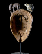 Masque Seli rouge - Gouro - Côte d'Ivoire