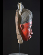 Masque Seli rouge - Gouro - Côte d'Ivoire