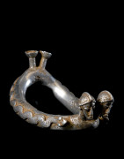 Chevillere homme ou femme en aluminium - Senoufo - Côte d'Ivoire