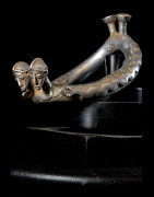 Chevillere homme ou femme en aluminium - Senoufo - Côte d'Ivoire
