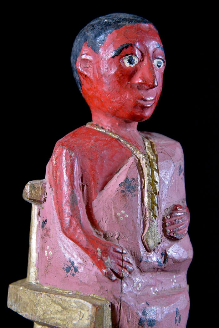 Statue Colon de roi - Photo Africaine - Tagbana - Côte d'Ivoire