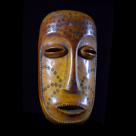 Masque Lukwakongo en ivoire - Lega - RDC Zaire