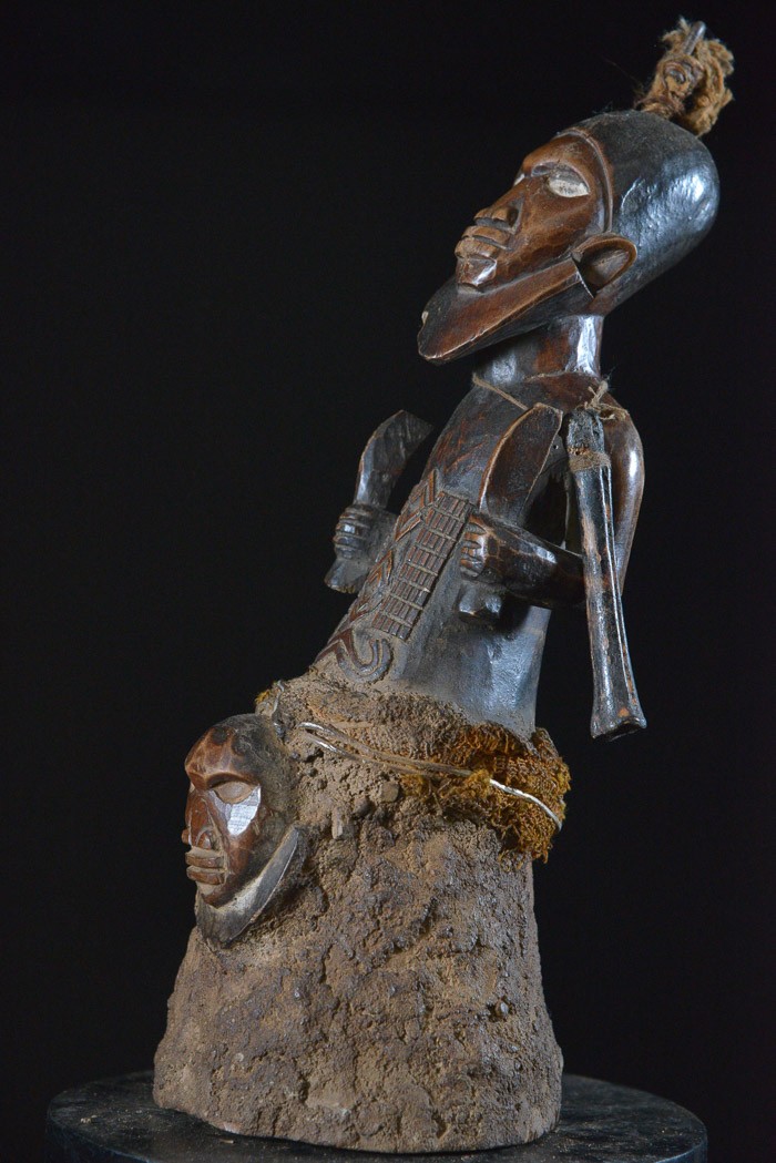 Statue cultuelle banganga - Bembe - RDC Zaire