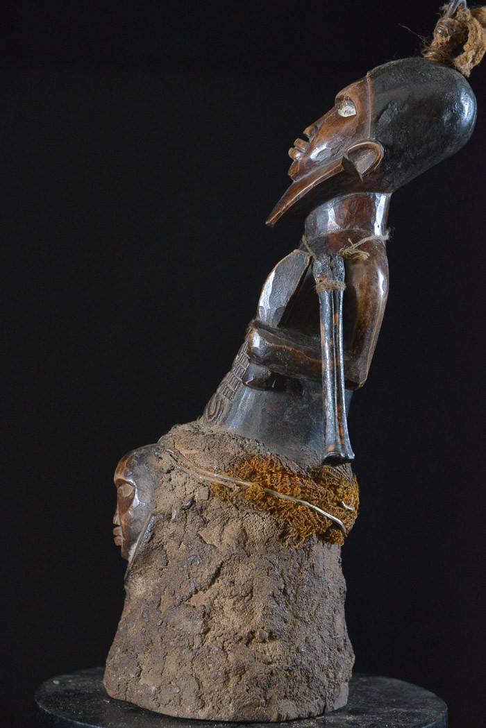 Statue cultuelle banganga - Bembe - RDC Zaire