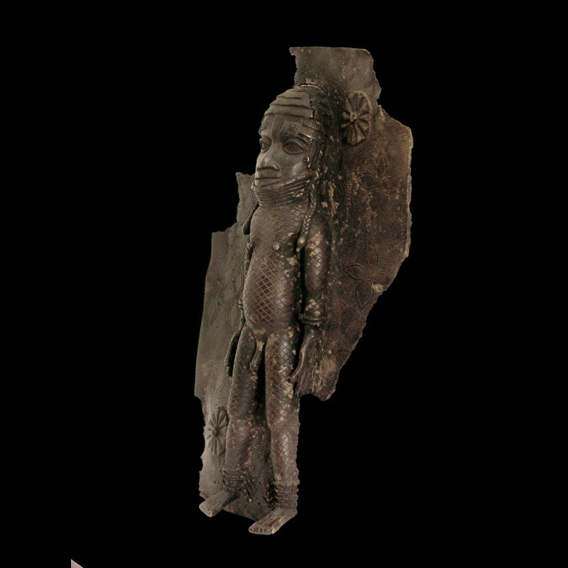 Plaque de palais - Nigeria - BIni Edo - Bronze cire perdue