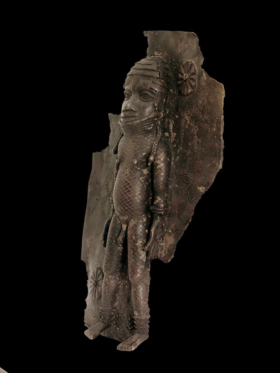 Plaque de palais - Nigeria - BIni Edo - Bronze cire perdue