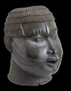 Tete commemorative Oba Bronze Ife - Bini Edo - Benin