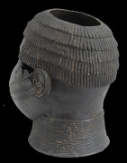 Tete commemorative Oba Bronze Ife - Bini Edo - Benin