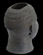 Tete commemorative Oba Bronze Ife - Bini Edo - Benin