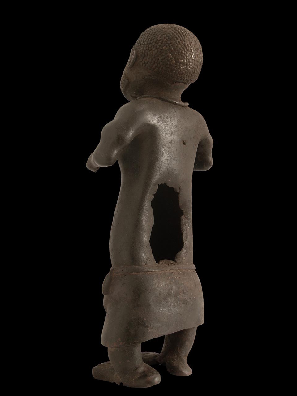 Nain de cour en bronze - Bini - Nigeria - Bronzes d’ife