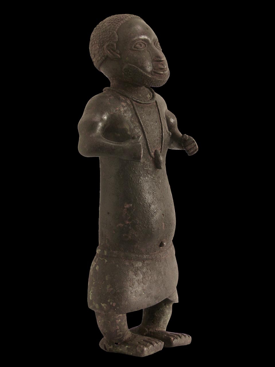 Nain de cour en bronze - Bini - Nigeria - Bronzes d’ife
