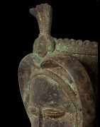 Masque en alliage de metal - Dioula - Côte d'Ivoire