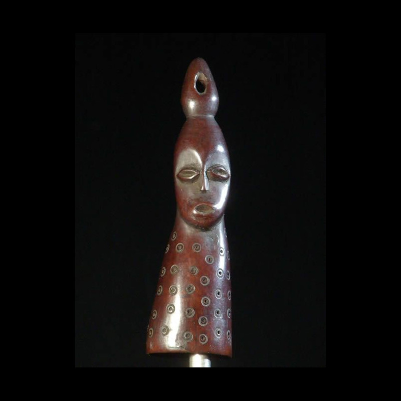 Pendentif en corne - Ethnie Lega - Ivoires et corne africaines