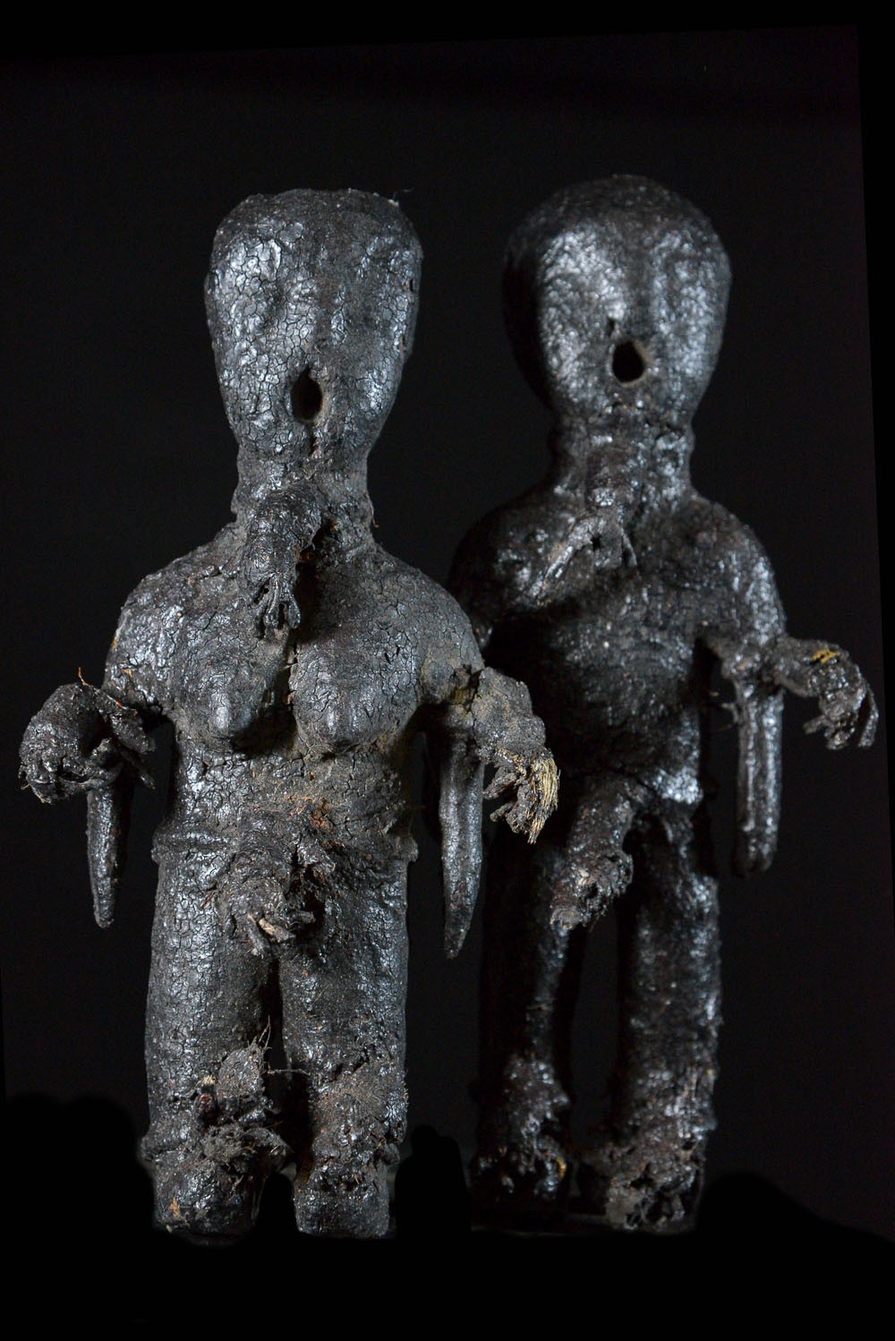 Couple Fetiche Botchio, Boccio, Bocio - Ewé - Togo