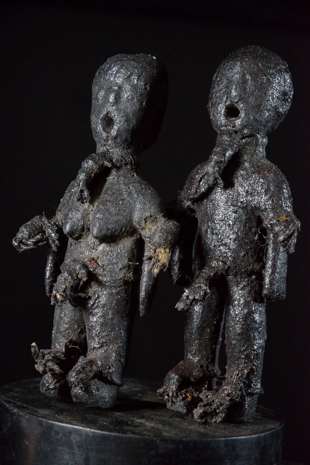 Couple Fetiche Botchio, Boccio, Bocio - Ewé - Togo