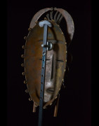 Masque en alliage de metal - Dioula - Côte d'Ivoire
