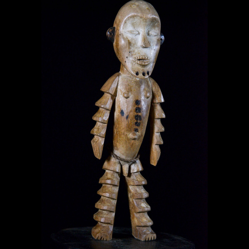 Statuette anthropomorphe Iginga - Lega - RDC Zaire