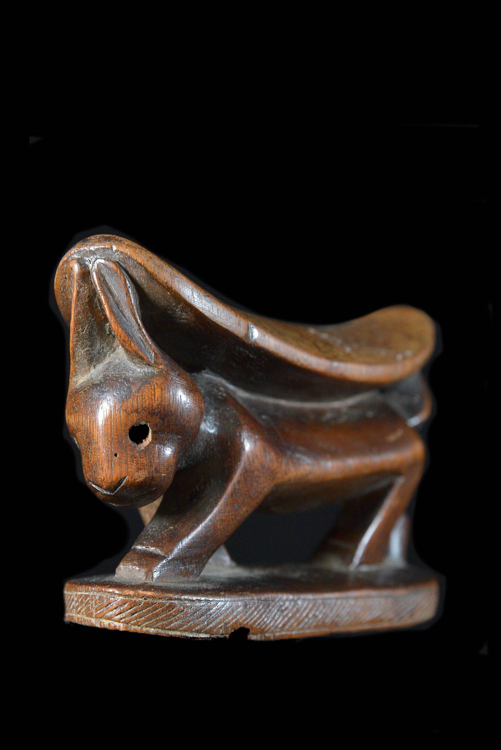 Appuie Nuque Zoomorphe - Chokwé - Angola