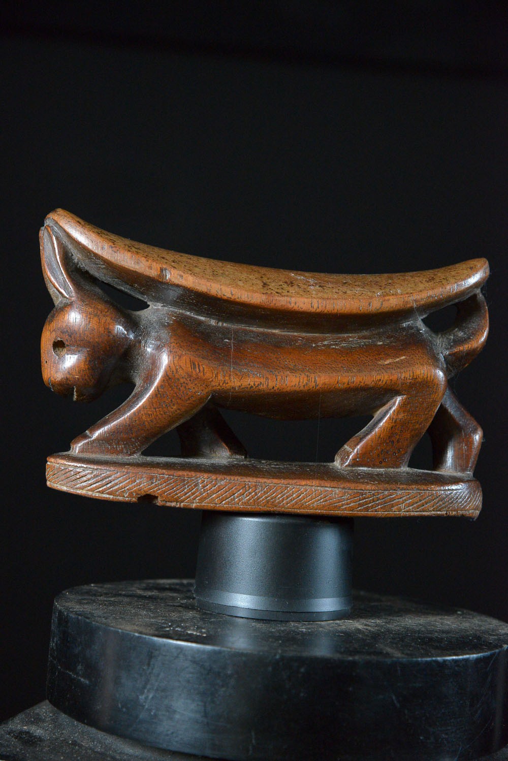 Appuie Nuque Zoomorphe - Chokwé - Angola