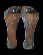 Claquettes en bois - Lega - RDC Zaire