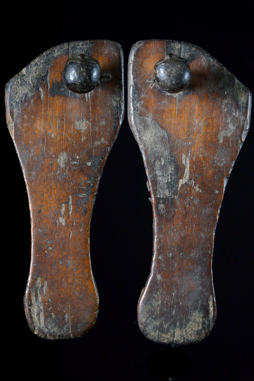 Claquettes en bois - Lega - RDC Zaire