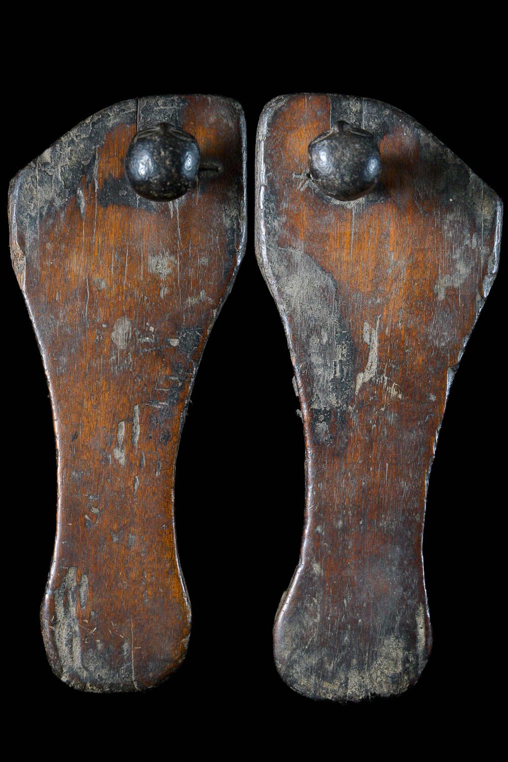 Claquettes en bois - Lega - RDC Zaire