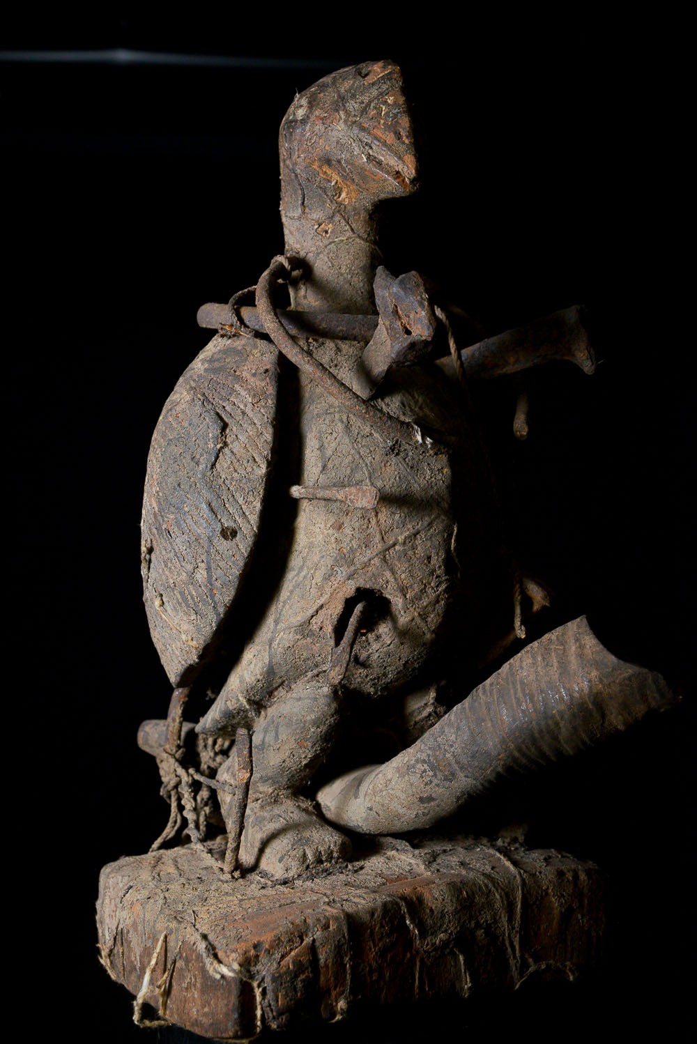 Fetiche Botchio Oiseau à clous - Fon - Benin