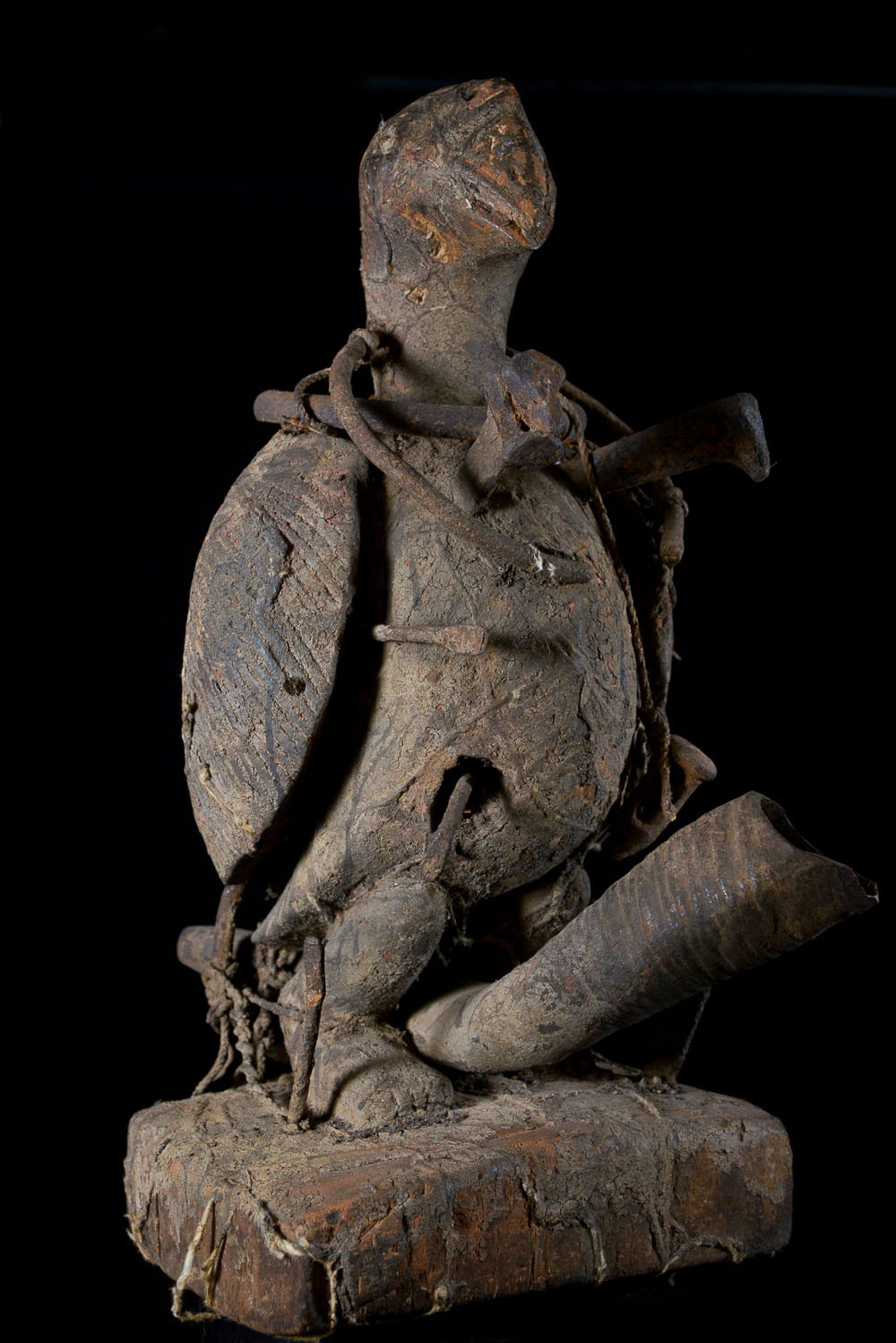 Fetiche Botchio Oiseau à clous - Fon - Benin