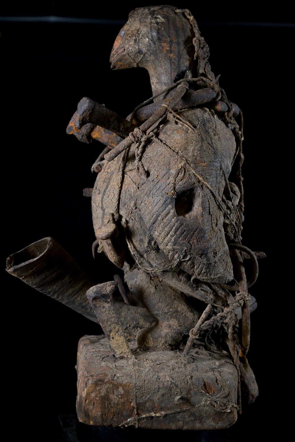 Fetiche Botchio Oiseau à clous - Fon - Benin