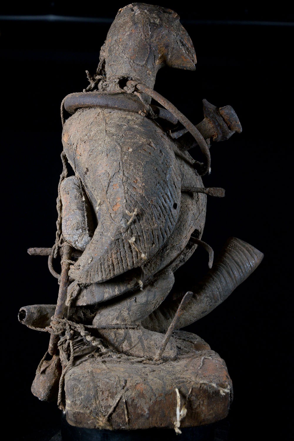 Fetiche Botchio Oiseau à clous - Fon - Benin