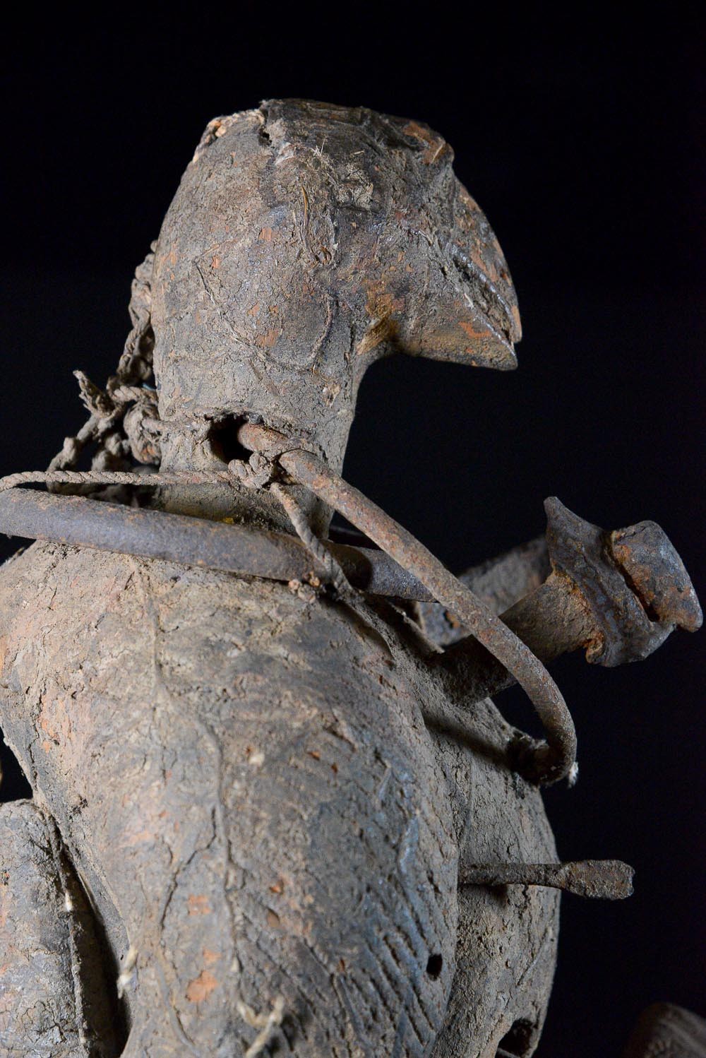 Fetiche Botchio Oiseau à clous - Fon - Benin