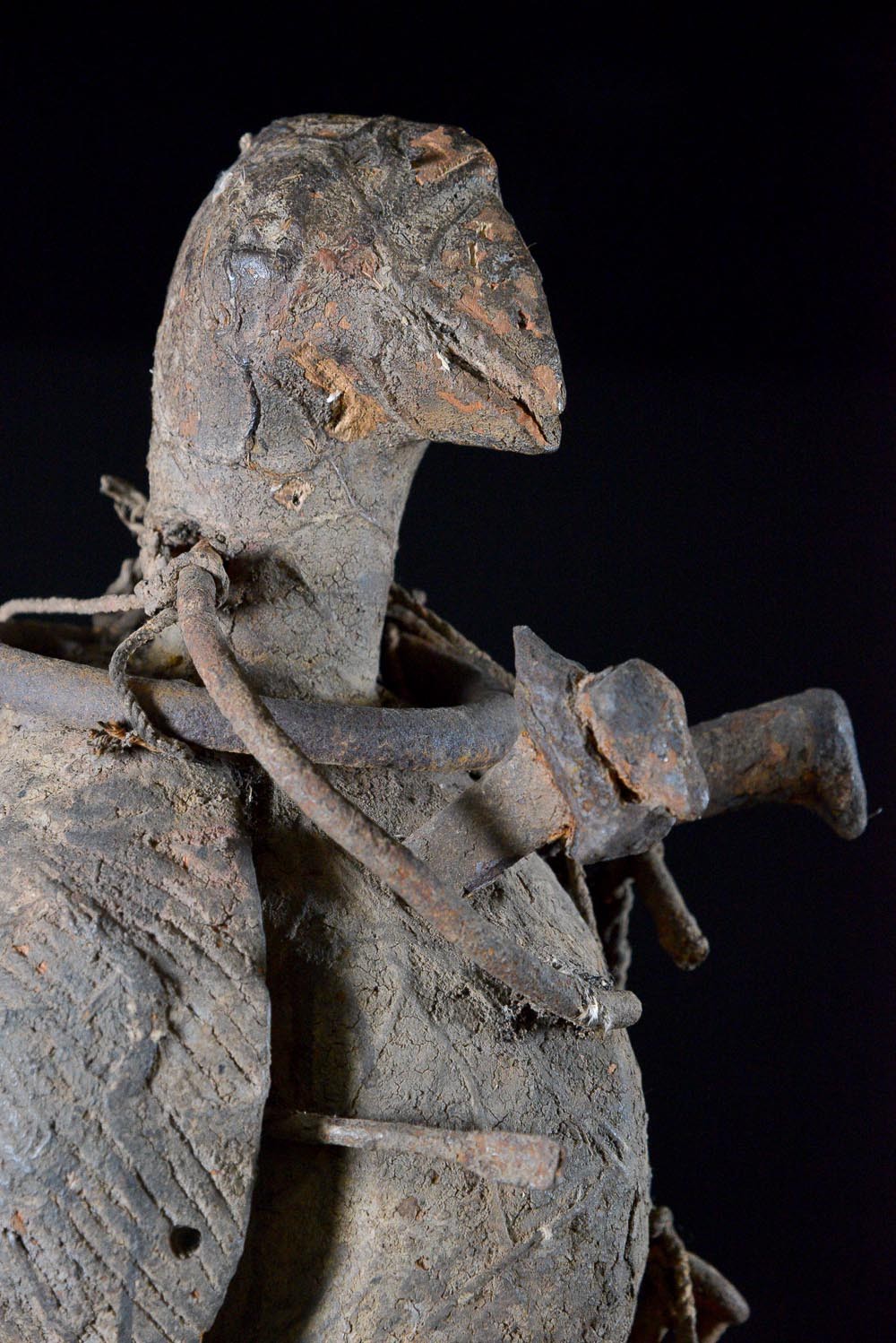 Fetiche Botchio Oiseau à clous - Fon - Benin
