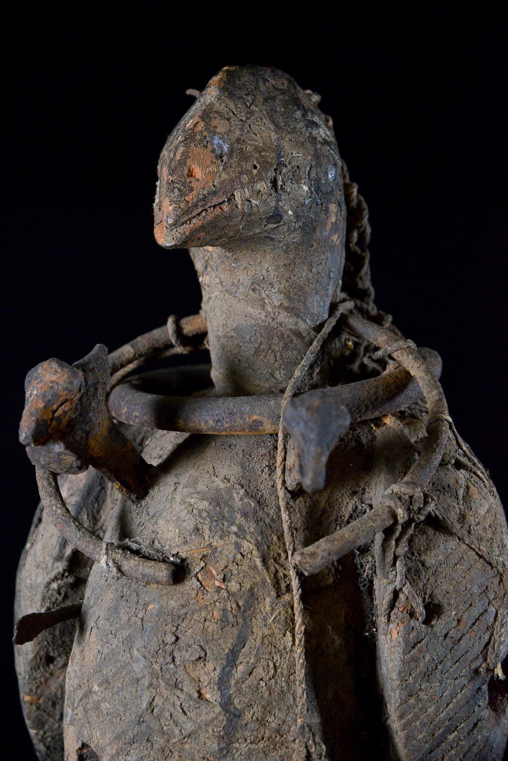 Fetiche Botchio Oiseau à clous - Fon - Benin