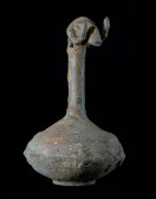 Vase d'autel zoomorphe en bronze - Dogon - Mali