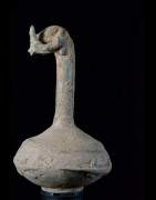 Vase d'autel zoomorphe en bronze - Dogon - Mali