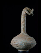 Vase d'autel zoomorphe en bronze - Dogon - Mali
