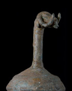 Vase d'autel zoomorphe en bronze - Dogon - Mali