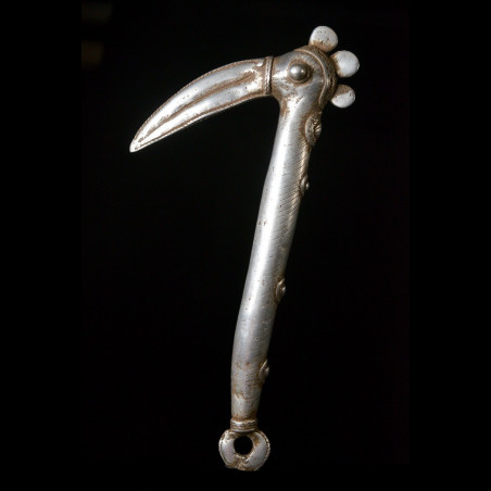 Zendé massue en fonte d'aluminium - Mossi - Burkina Faso - Objets de regalia