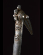 Zendé massue en fonte d'aluminium - Mossi - Burkina Faso - Objets de regalia