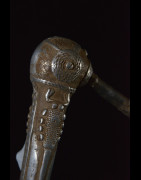 Zandé massue en fonte d'aluminium - Mossi - Burkina Faso - Objets de regalia