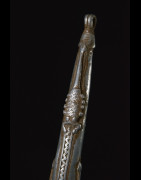 Zandé massue en fonte d'aluminium - Mossi - Burkina Faso - Objets de regalia