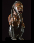 Statue cultuelle Biteki assis - Bembe - RDC Zaire
