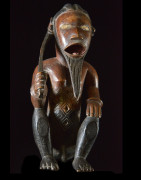 Statue cultuelle Biteki assis - Bembe - RDC Zaire