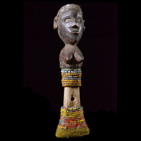 Flute Chouette Imborivungu en os - Tiv - Nigeria